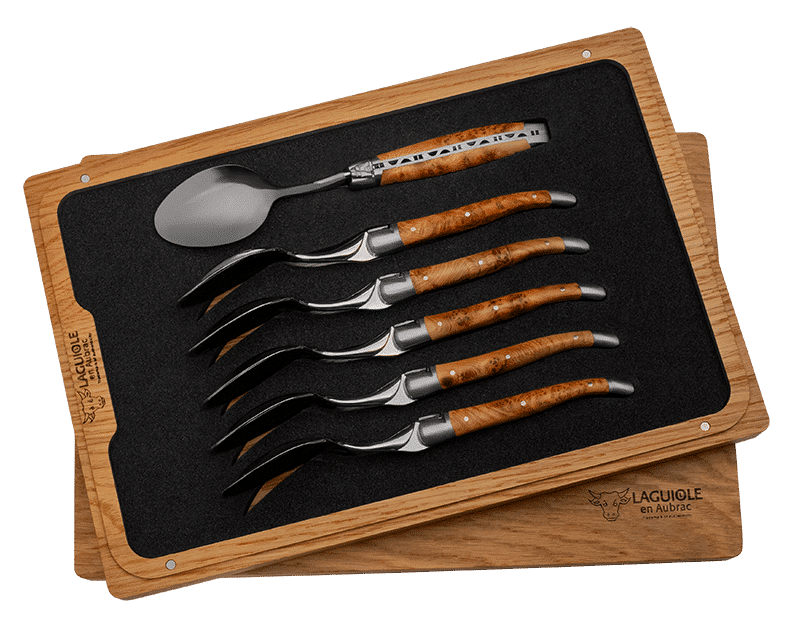 Set of 6 dessert spoons